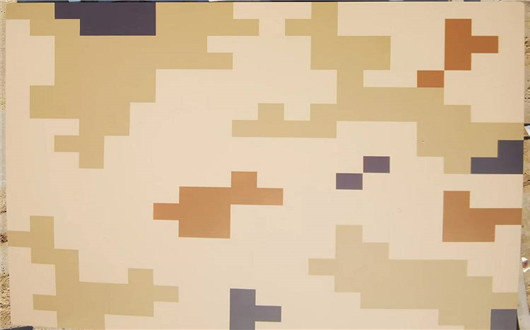 喀什荒漠迷彩漆喷涂